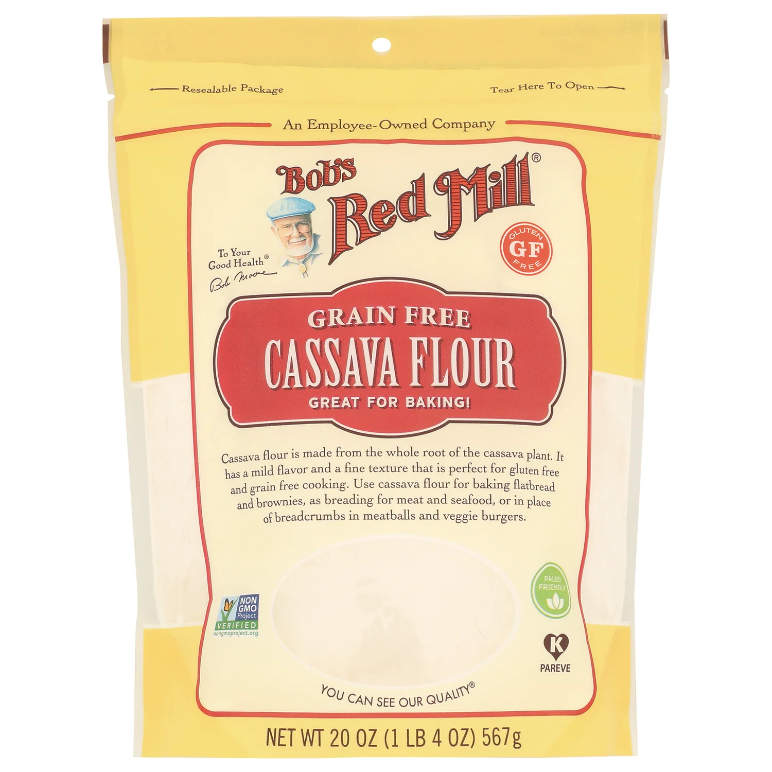 Grain Free Cassava Flour