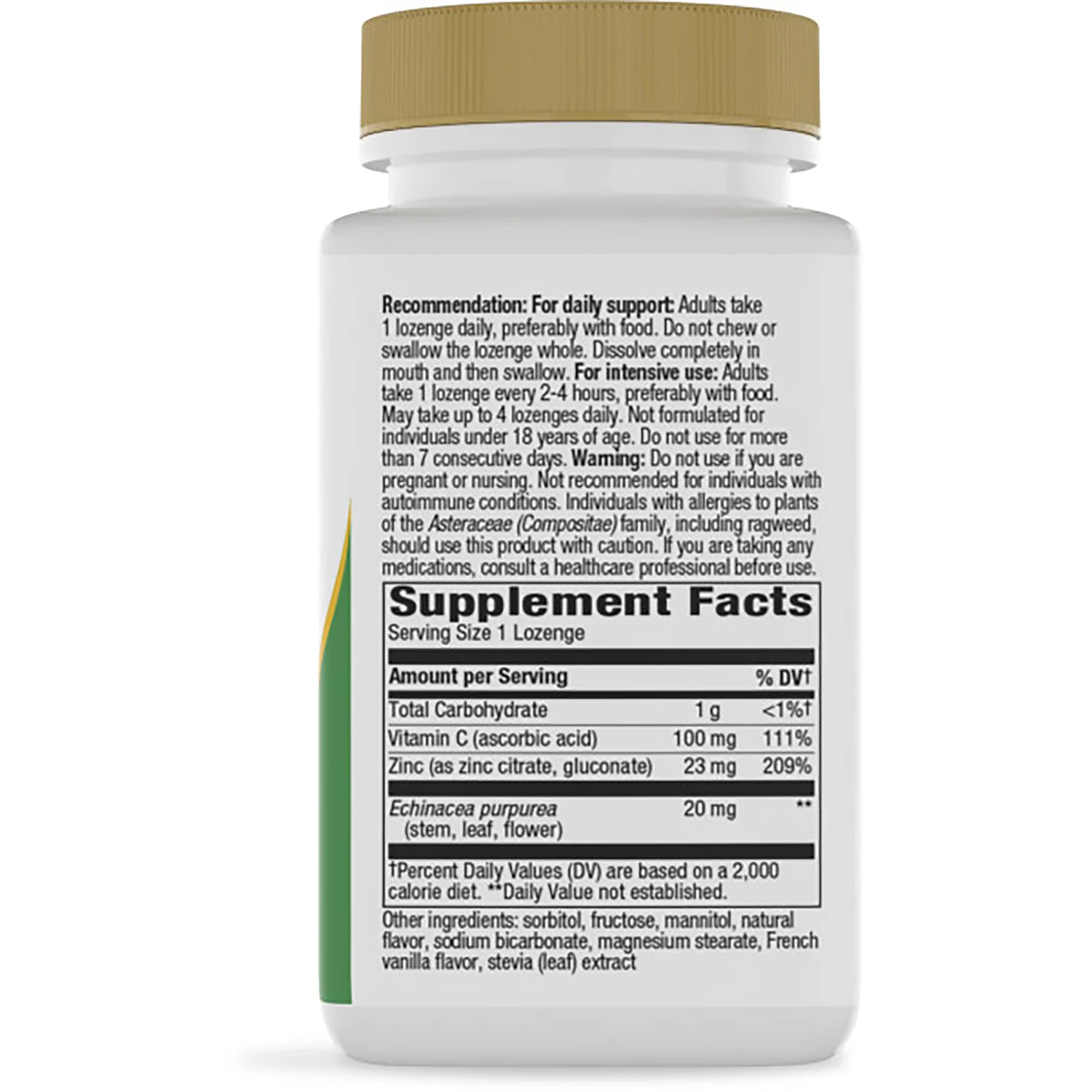 Zinc with Vitamin C & Echinacea - Wild Berry - Image 2